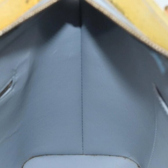 LOUIS VUITTON Monogram Vernis Houston Hand Bag Gris M91053 LV Auth tb1146 - Picture 12 of 16